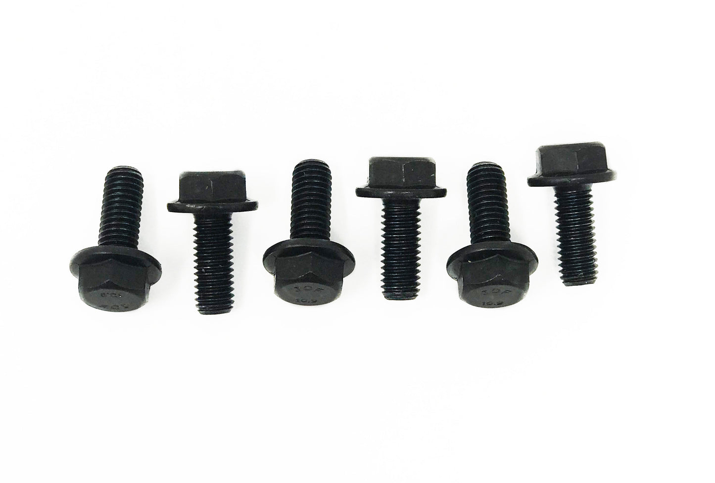 Set of 6 hexed flanged head screws for 1uz clutch disc application