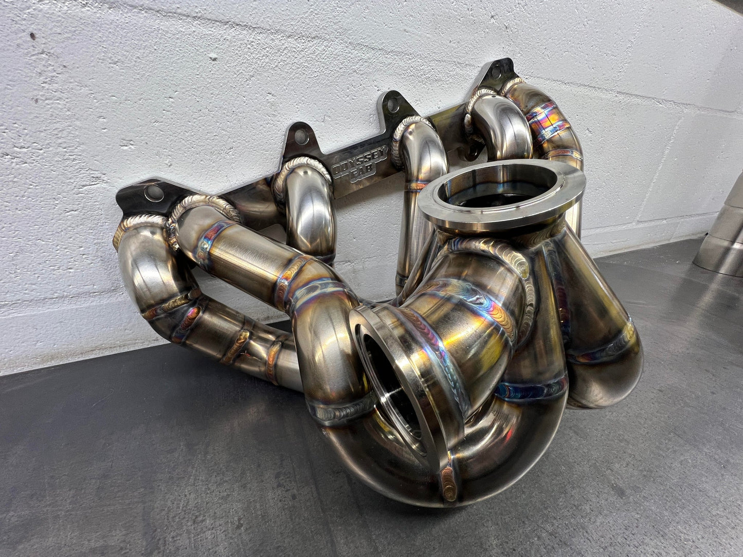 Odyssey Fab VVT-i 1JZGTE Top Mount Turbo Manifold JZX100