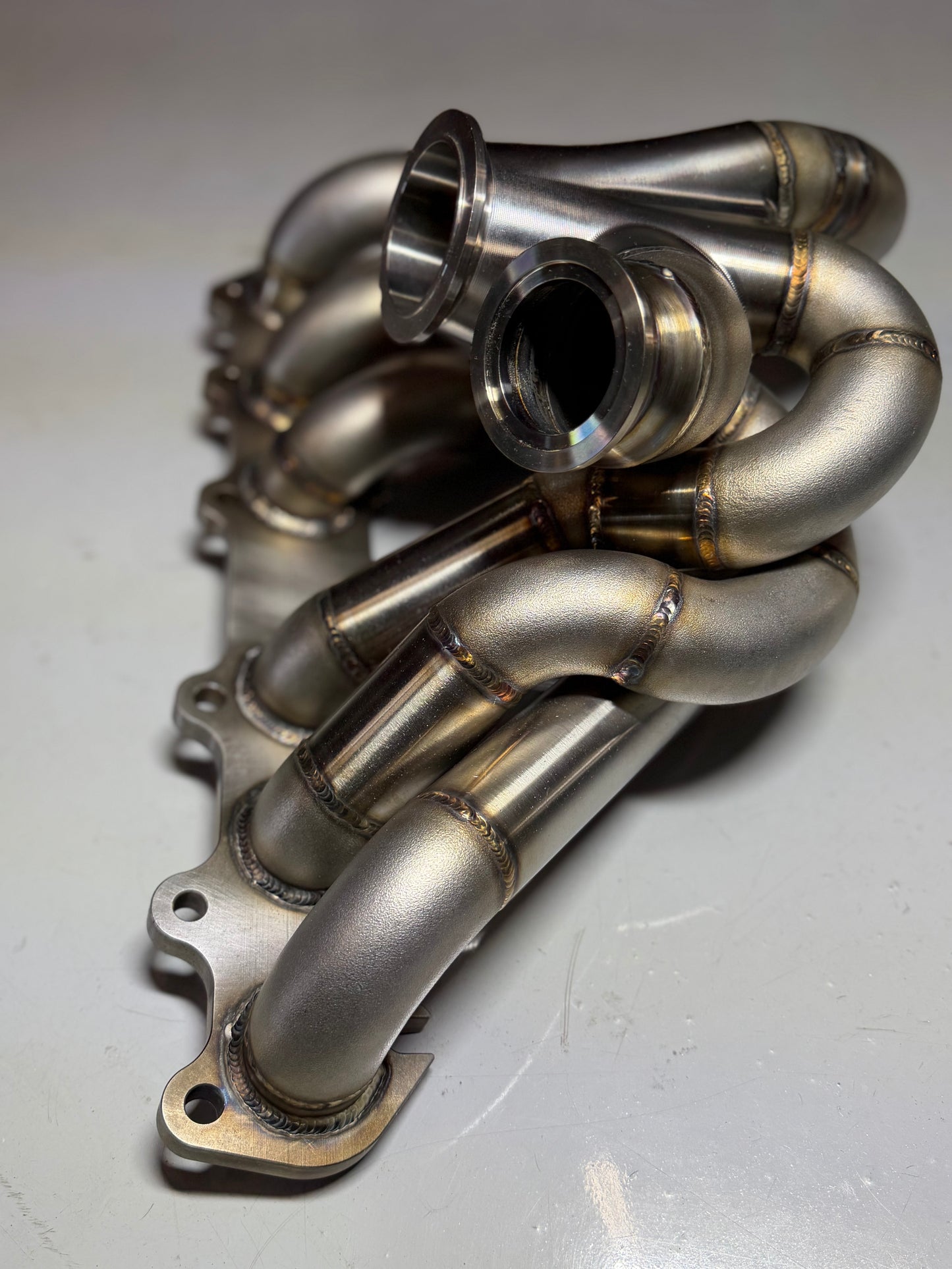 MMS Fab 2JZ-GTE Turbo manifold