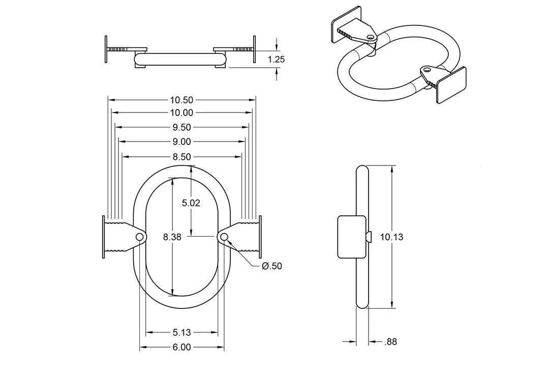 Universal Driveshaft Hoop