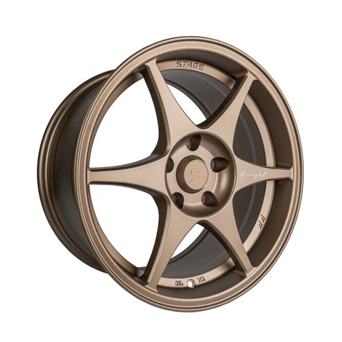Stage Wheels Knight 18x9.5 +35mm 5x114.3 CB: 73.1 Color: Matte Bronze