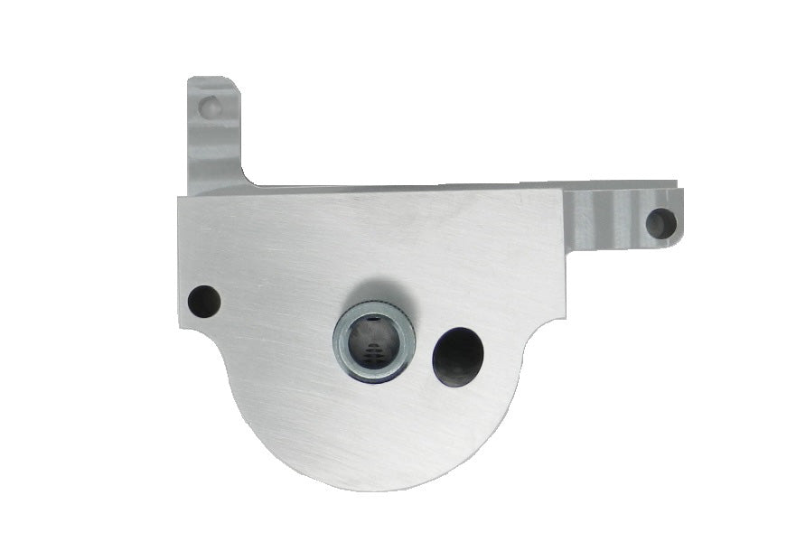 billet aluminum spin on bypass oil filter adapter for s-chassis applications