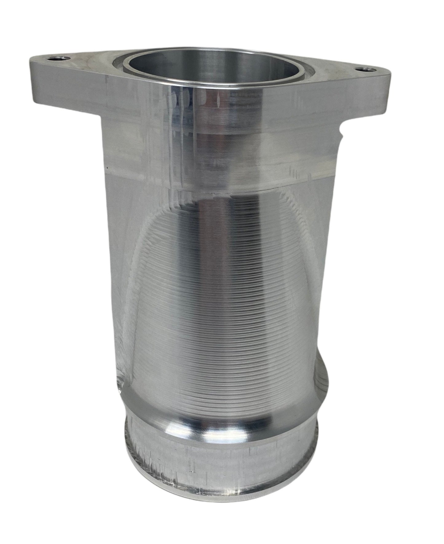 Aircraft quality 6061 billet aluminum turbo inlet for Subaru wrx applications