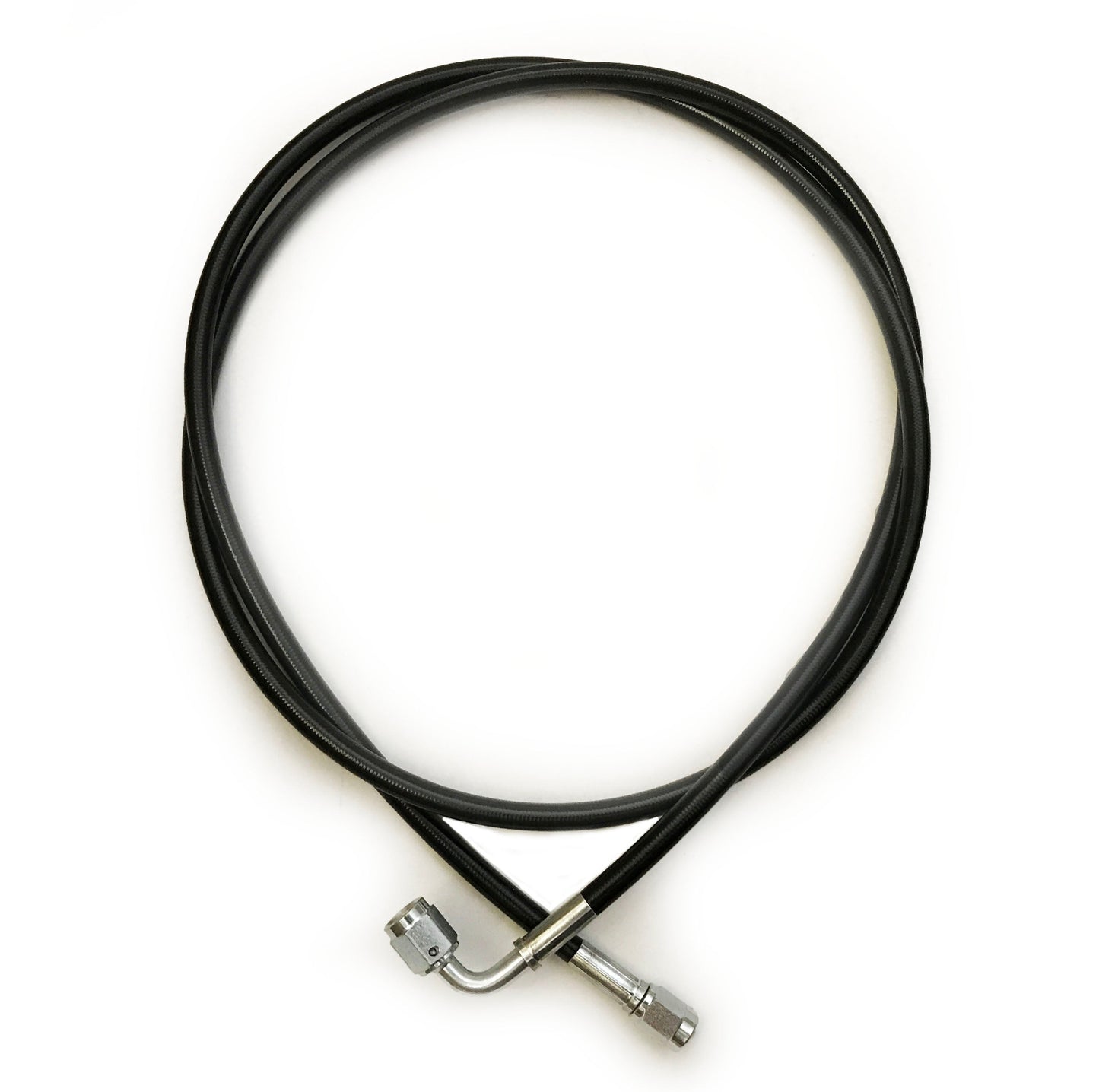 Five foot long teflon coated clutch line with fitting for t56 slave cylinder