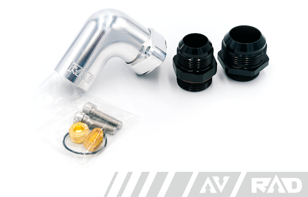 RAD Industries GTE Billet Upper Water Neck *Race Version