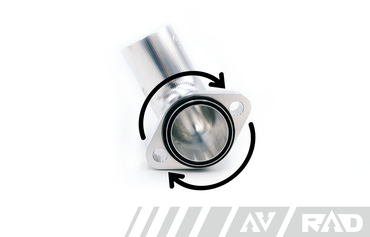 RAD Industries GTE Billet Upper Water Neck *Race Version