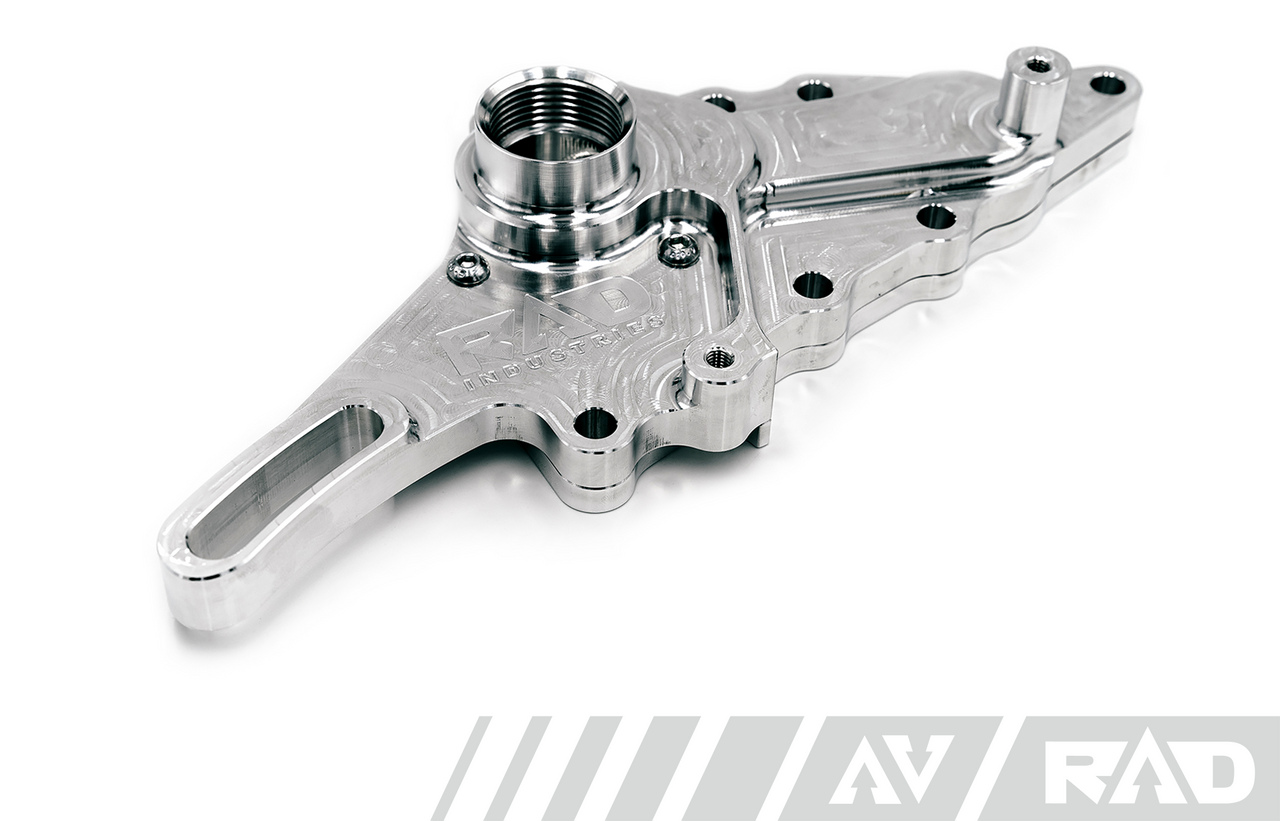RAD Industries 2JZ Billet Water Inlet Alternator Bracket