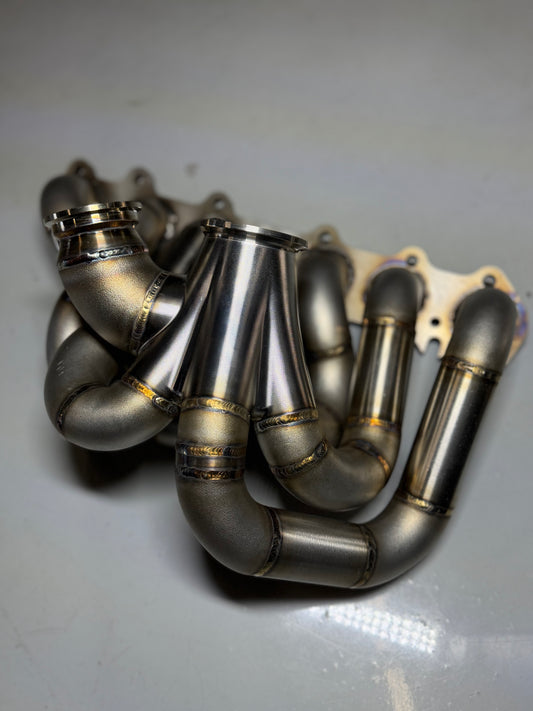 MMS Fab 2JZ-GTE Turbo manifold