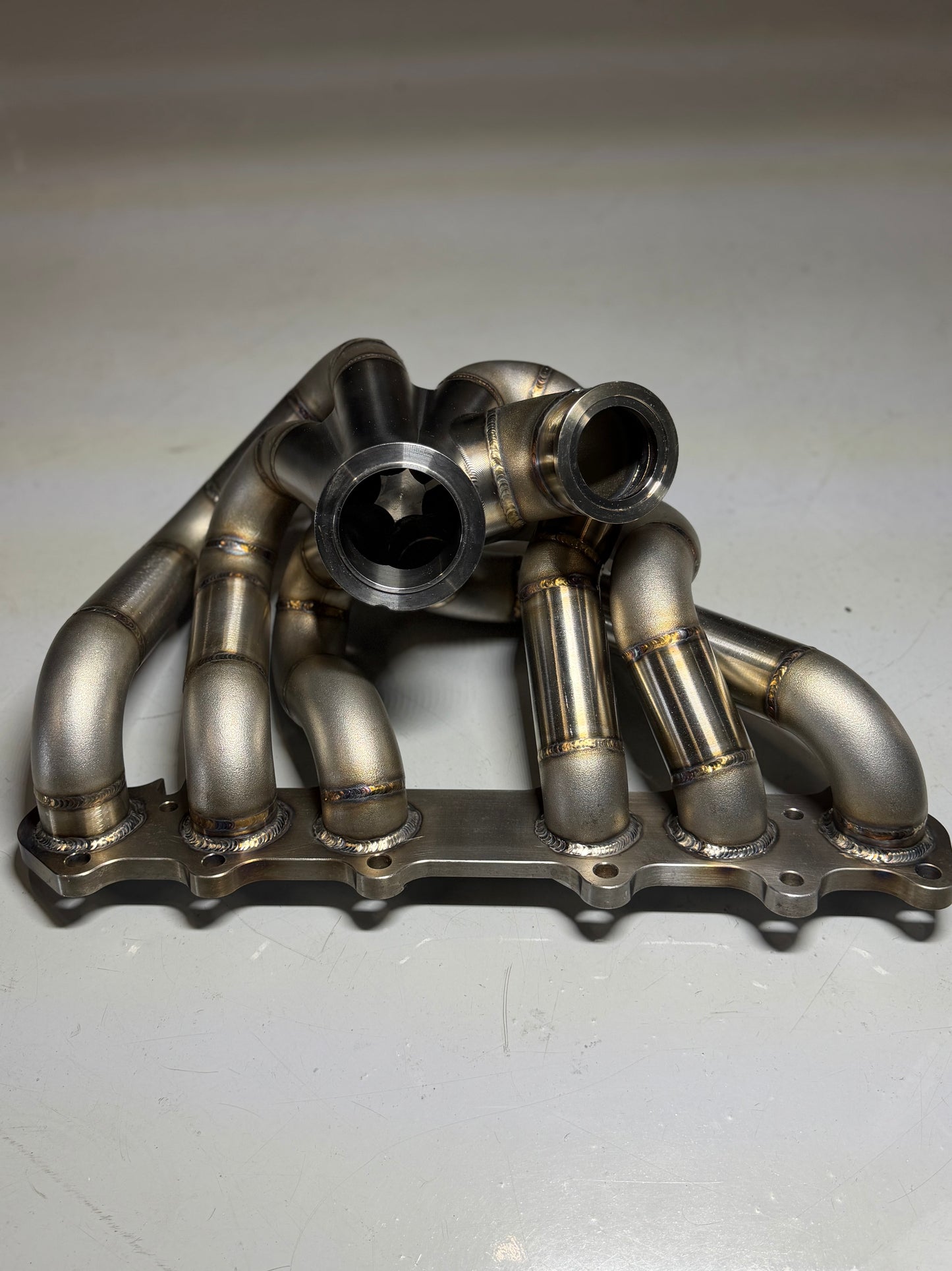 MMS Fab 2JZ-GTE Turbo manifold