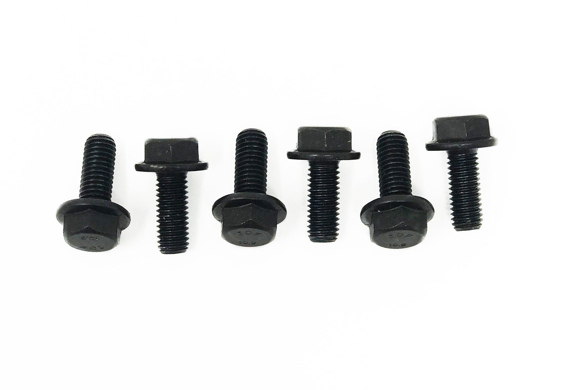 Set of 6 hex flanged head cap screws for LS single disc clutch disc application