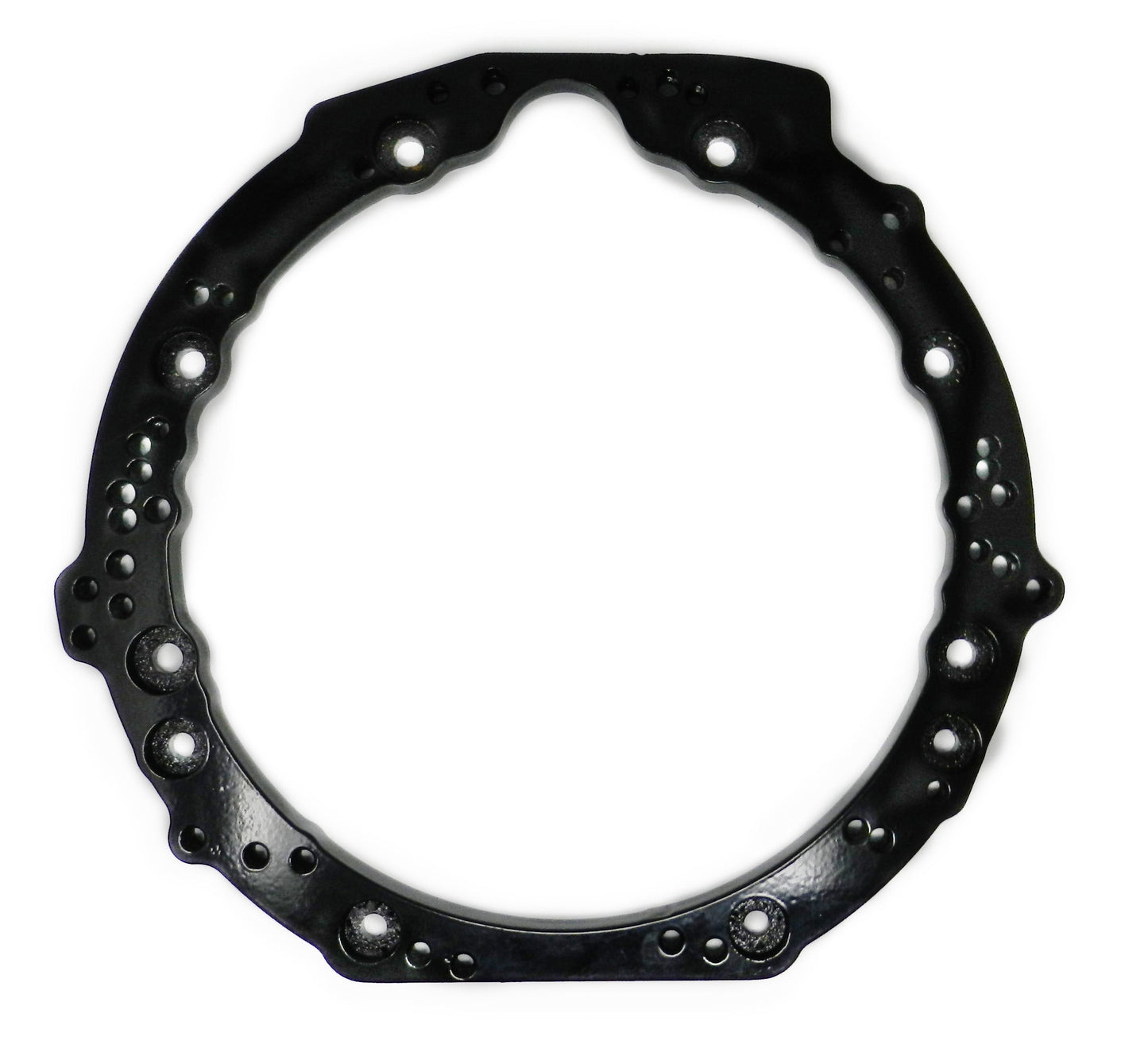 5/8'' a36 steel adapter ring about 14'' wide for 1uz engine to KA24DE transmission applications