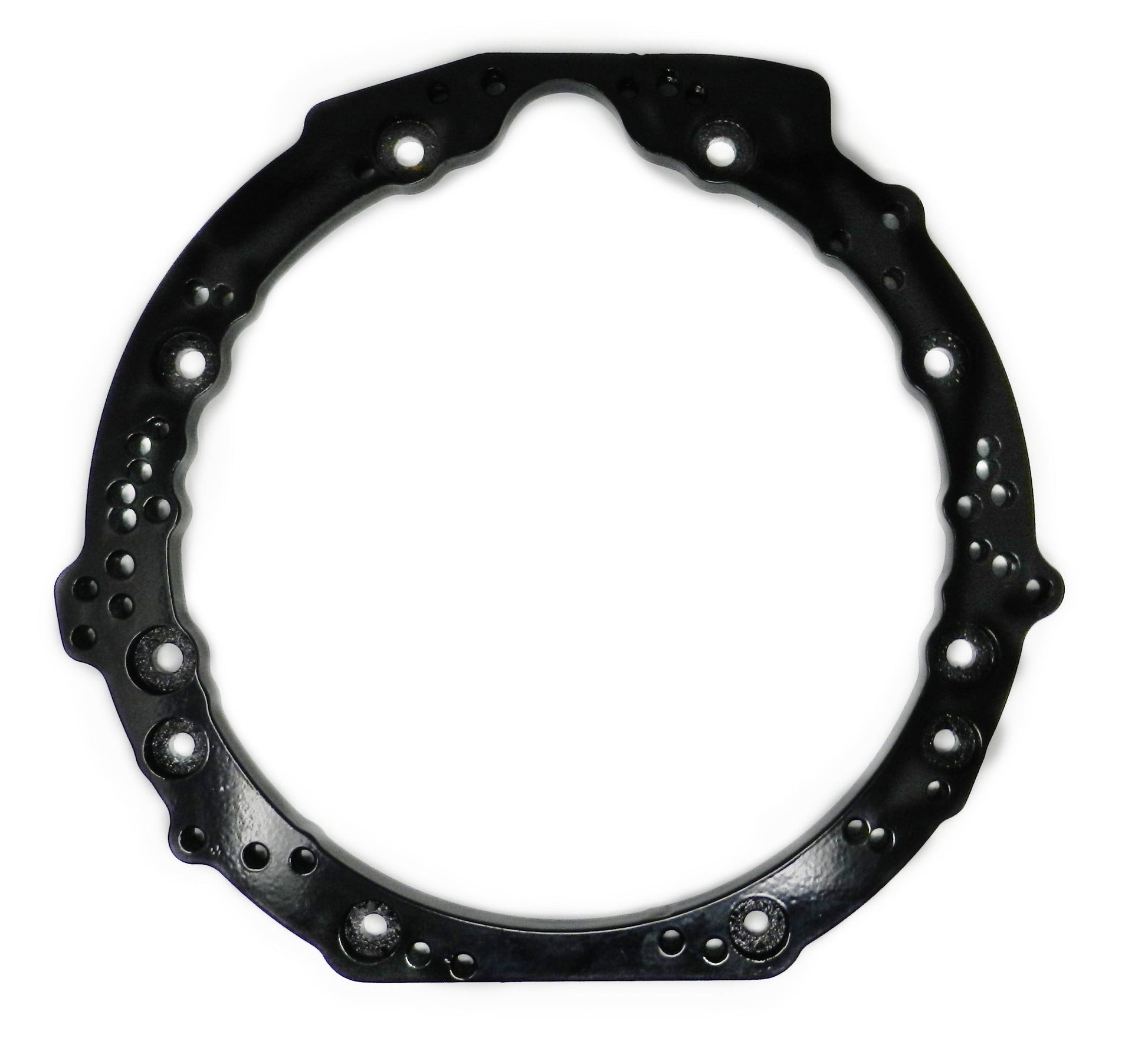 5/8'' a36 steel adapter ring about 14'' wide for 1uz engine to KA24DE transmission applications