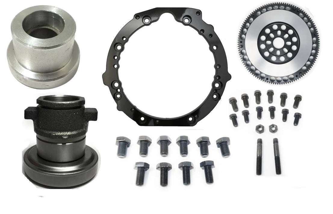 1UZ-FE to KA24DE Transmission Adapter Plate and Flywheel Partial Swap Kit