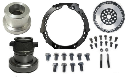 1UZ-FE to SR20DET Transmission Adapter Plate and Flywheel Partial Swap Kit