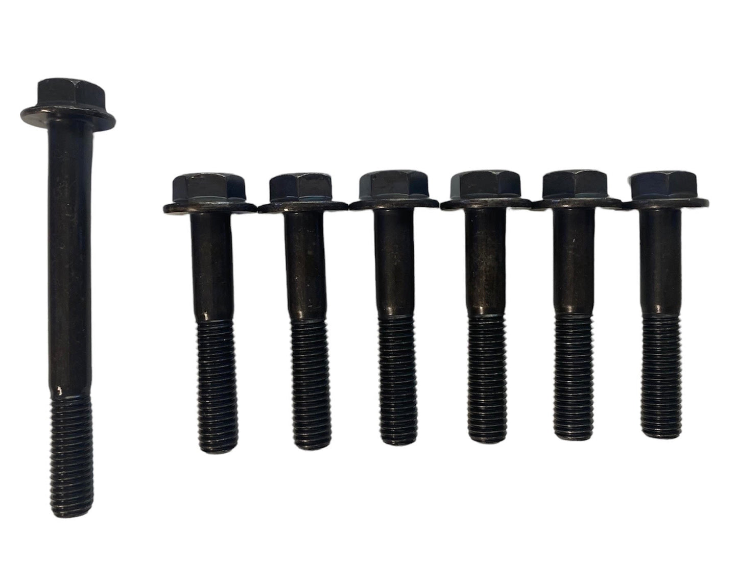 Set of 7 hex flanged head cap screws for 300zx transmission