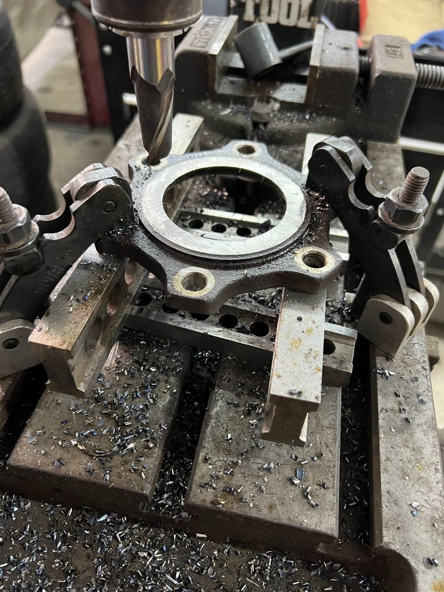 350z axle cut and weld