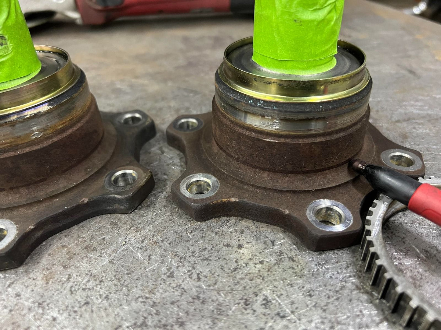 shortening the stock 350Z stub shafts