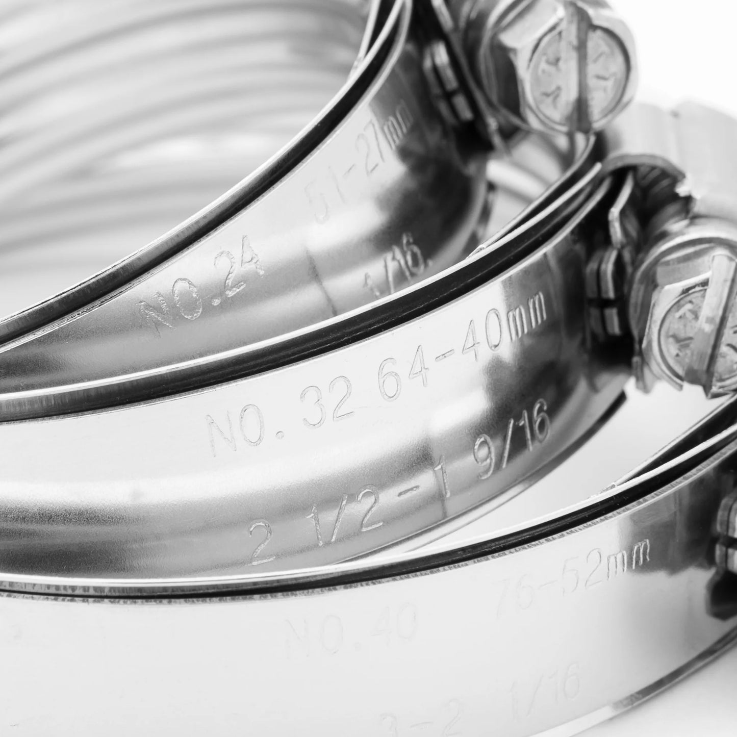 411 Works Dual Bead Shield Hose Clamp