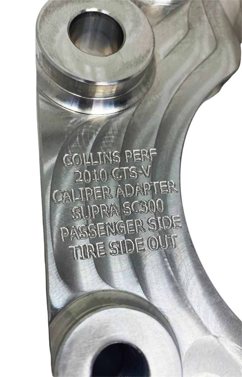 6061 aircraft quality aluminum caliper set