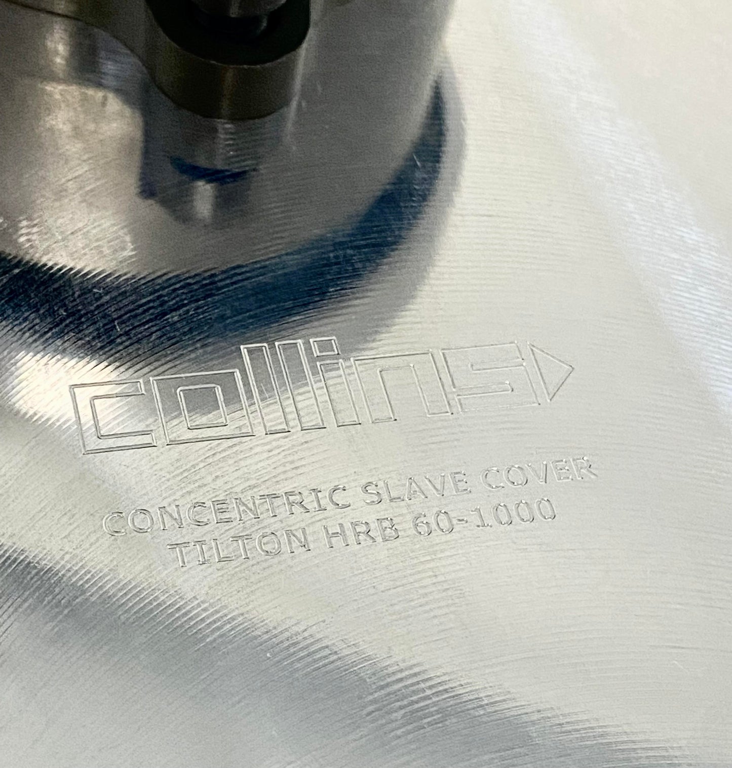 Aluminum input shaft cover plate for mounting the tilton 60-1000 concentric slave