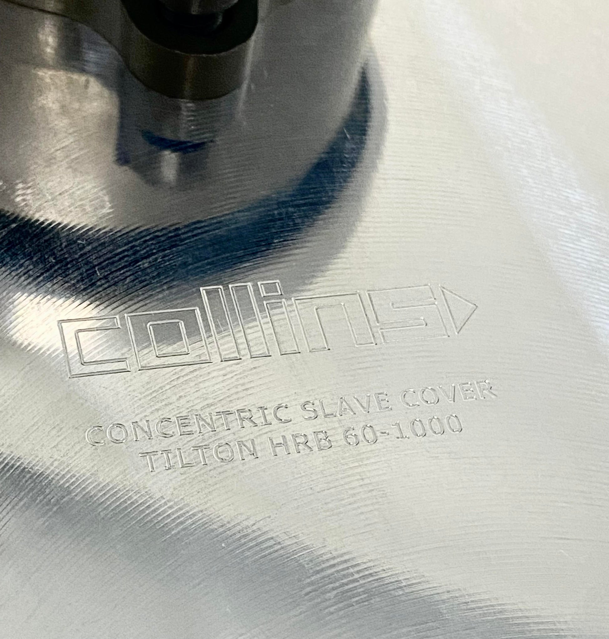 Aluminum input shaft cover plate for mounting the tilton 60-1000 concentric slave