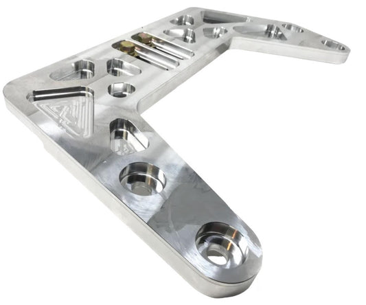 Billet aluminum transmission crossmember for a 350z or g35 chassis