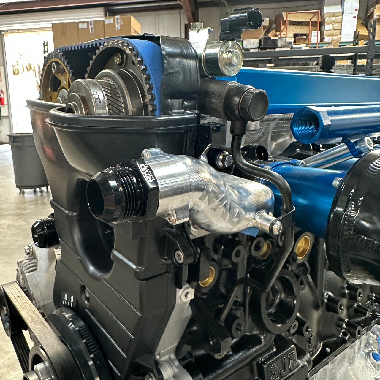 RAD Industries 2JZ-GE Billet Upper Water Neck