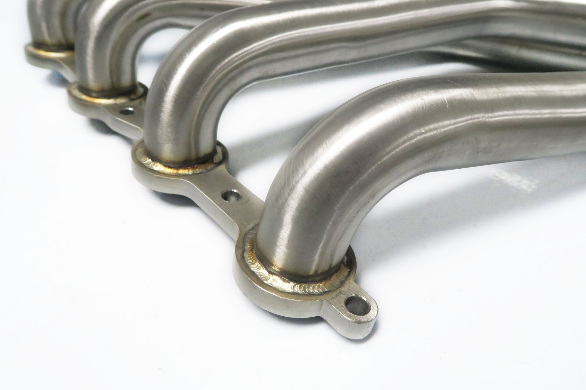 stainless steel tube headers with 1 and 3/4 inch exhaust runners for lsx to s-chassis application