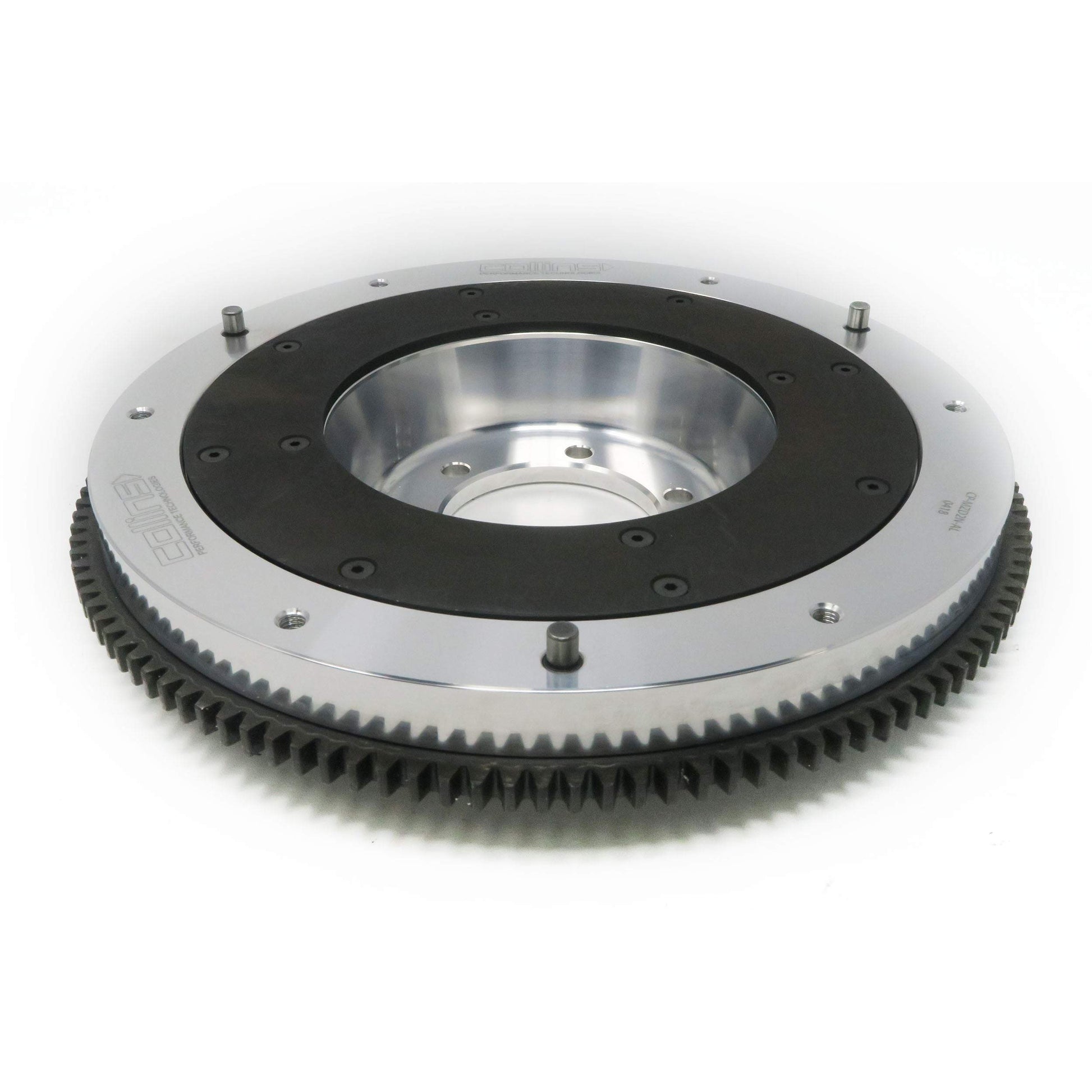 Aluminum and steel flywheel for Mazda rotary 13b, 20b or 26b engine to 350z transmission