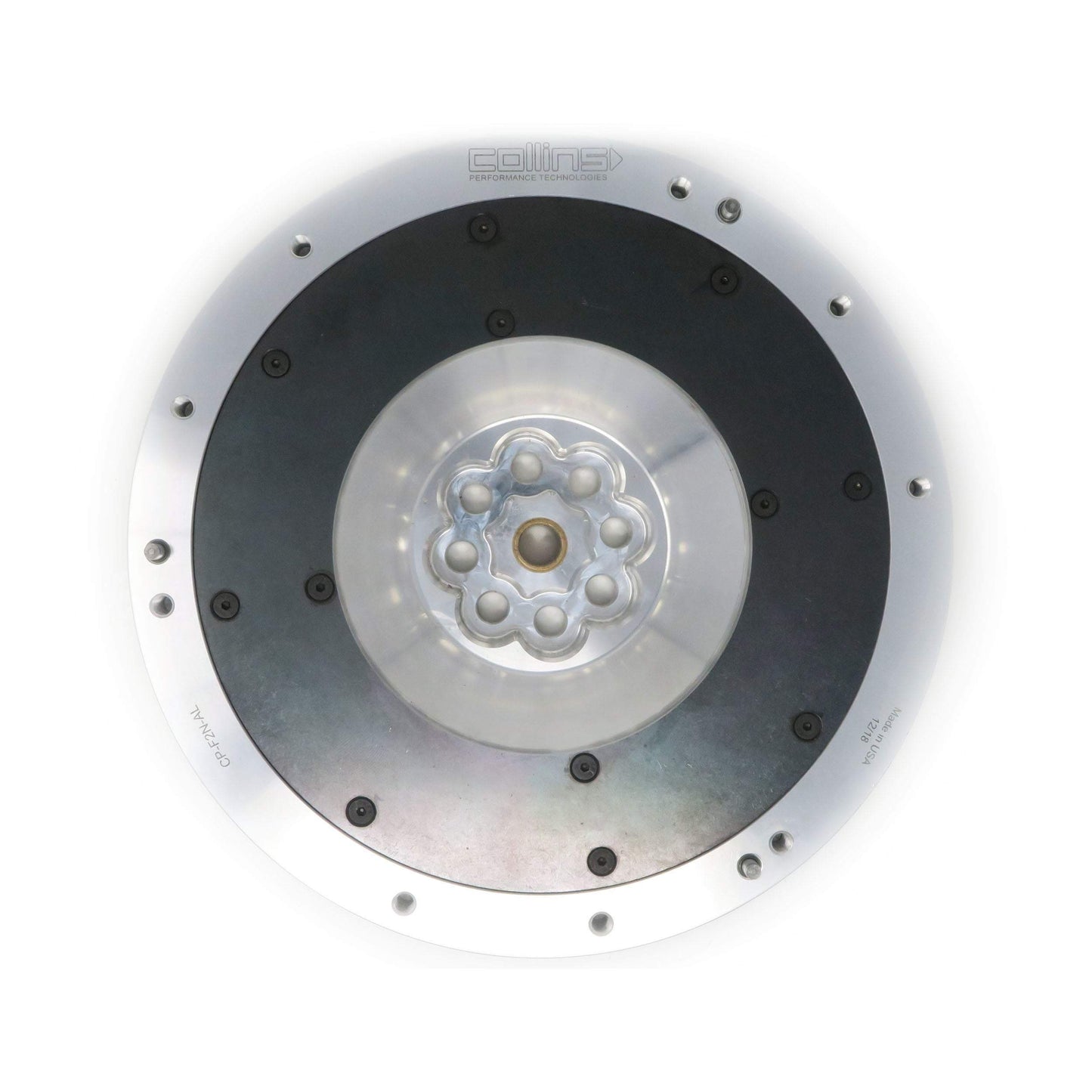 Aluminum and steel flywheel with pilot bearing for Honda S2000 F20 engine to 350z transmission applications