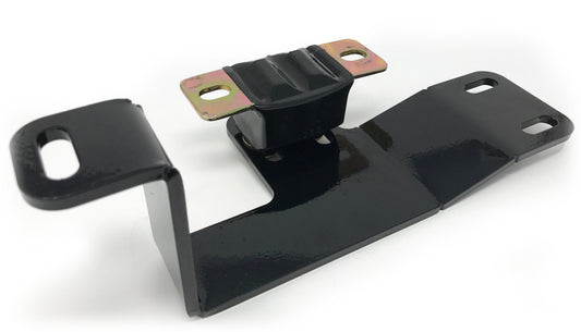 Steel powder coated crossmember with crossmember mount for honda s2000 applications