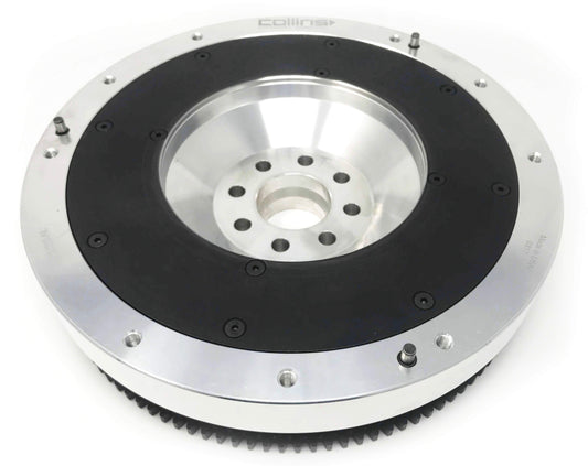 Billet aluminum and steel flywheel for JZ engine to 350z transmission