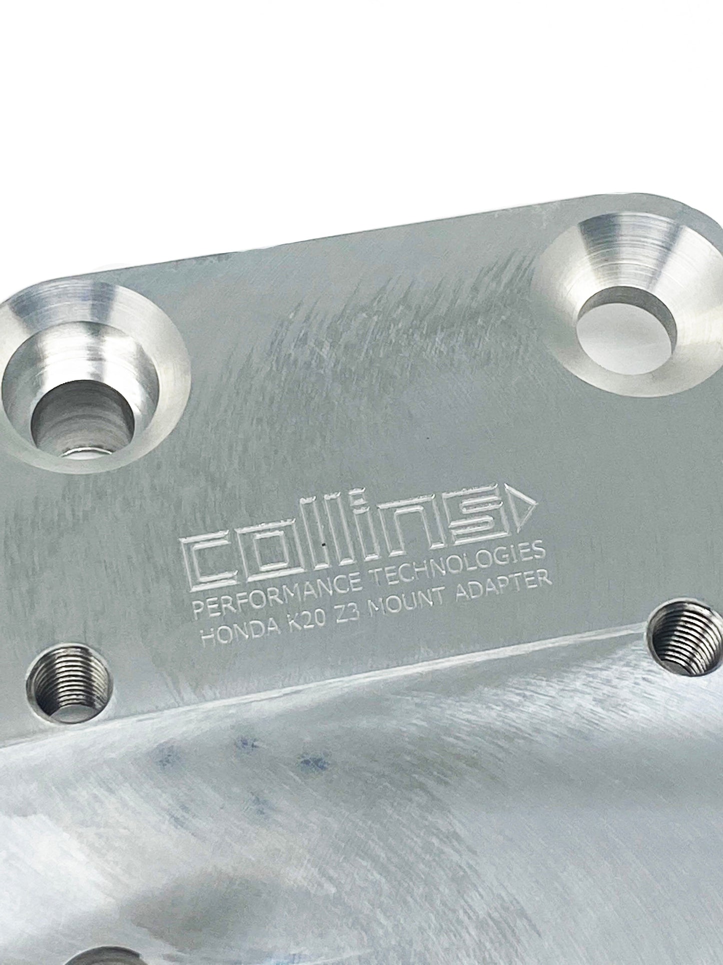 Aluminum engine mount adapter for the Honda K-Series to RX-8 engine mounts K20 Z3 application