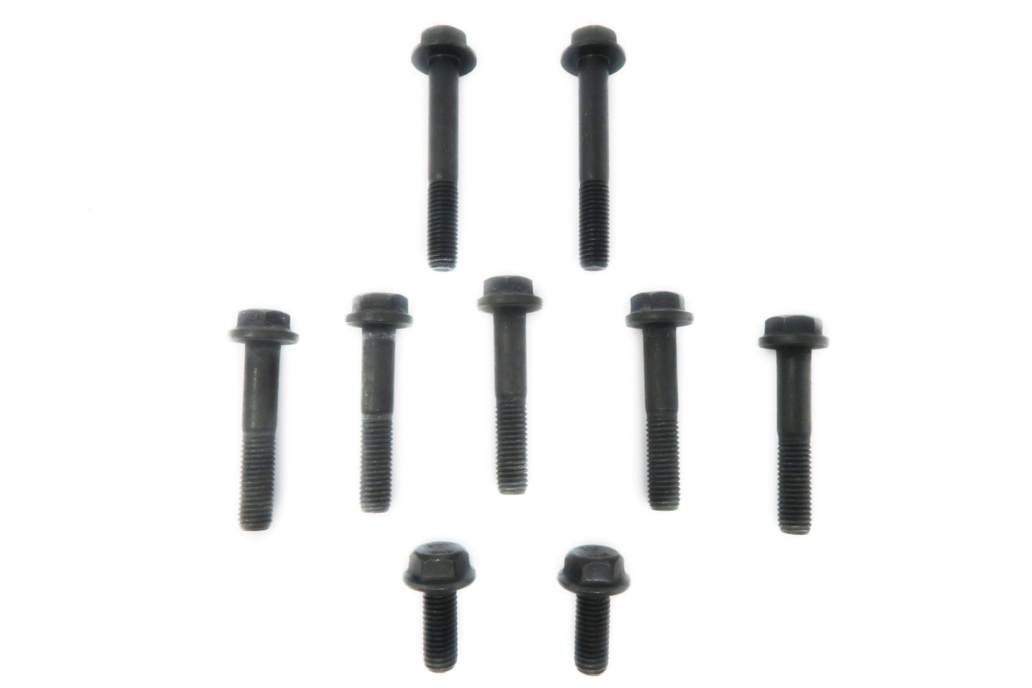 Bolt Kit set of 9 hex flanged head cap screws for the ka24de transmission side adapter  application