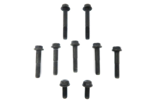 Bolt Kit set of 9 hex flanged head cap screws for the ka24de transmission side adapter  application