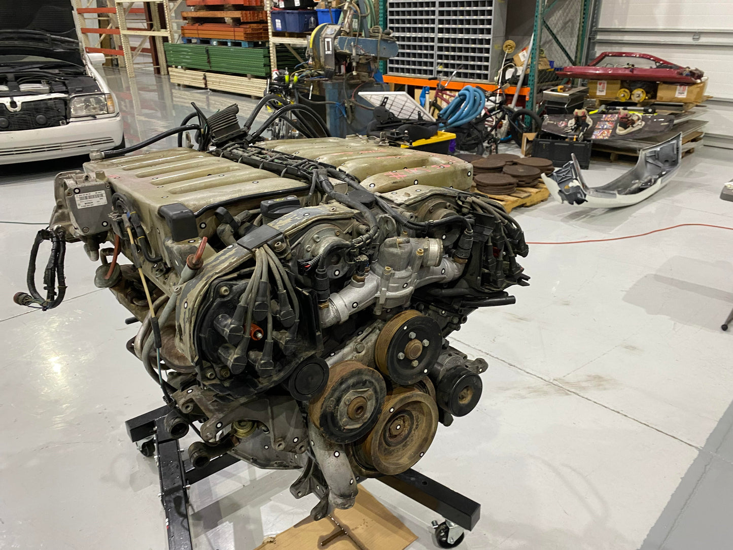 Mercedes M120 Engine to CD009 (350Z/370Z 6-Speed) Manual Transmission Partial Swap Kit