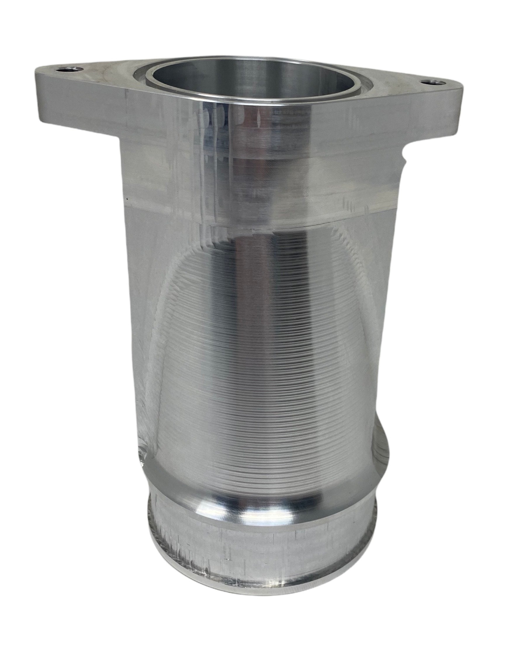 Aircraft quality 6061 billet aluminum turbo inlet for Subaru wrx applications