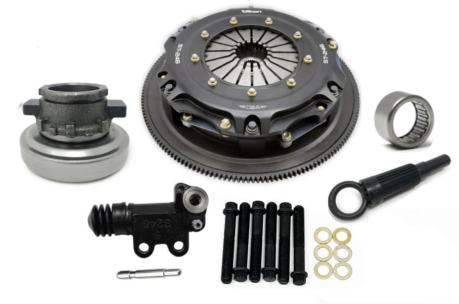 RB20DET, RB25DET, RB26DET to 350Z, 370Z Stage 6 (Twin Disc) Tilton-246 10.5'' (1100ft lbs) Clutch System