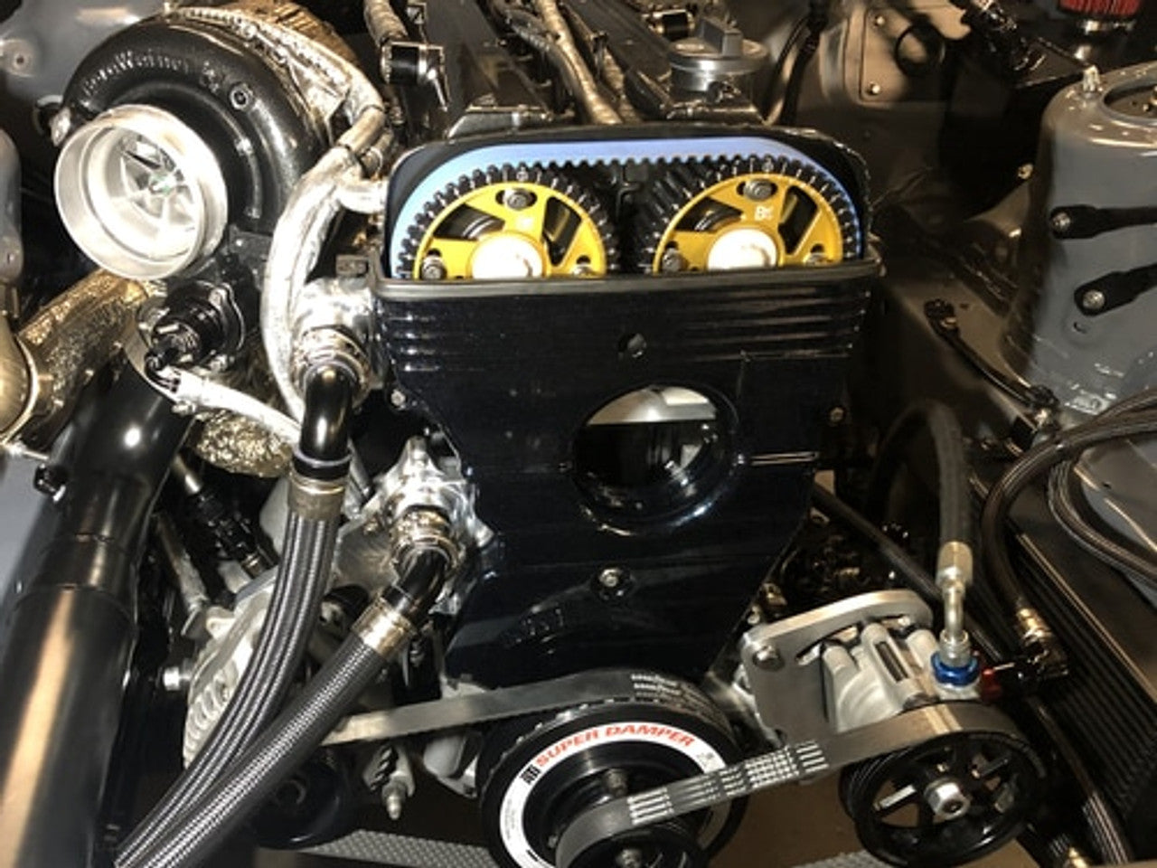 RAD Industries 2JZ Billet Water Inlet Alternator Bracket