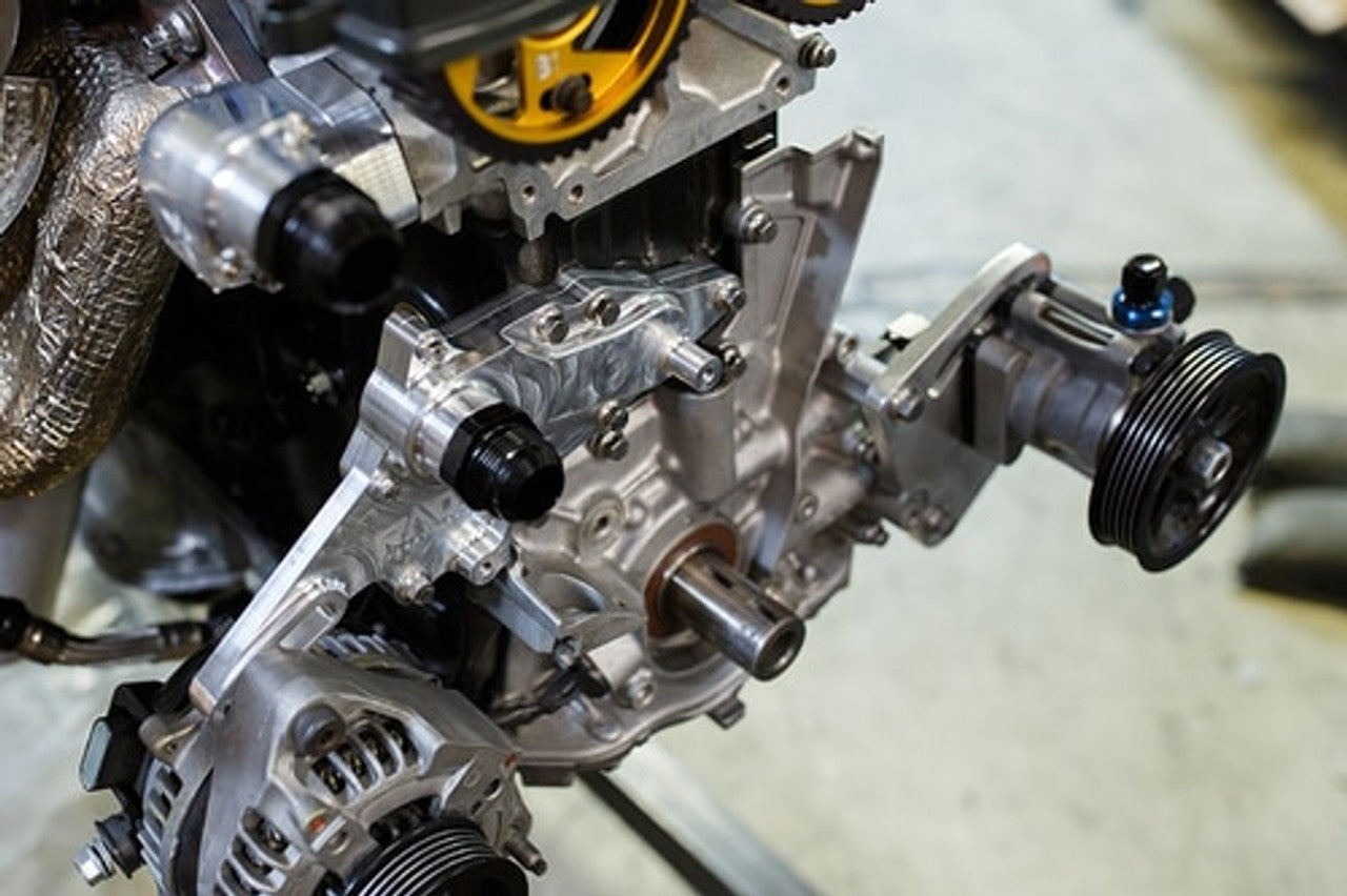 RAD Industries 2JZ Billet Water Inlet Alternator Bracket