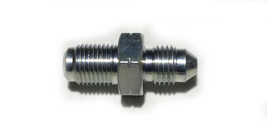 Male to male dual flair fitting clutch line adapter for the clutch line about an inch long