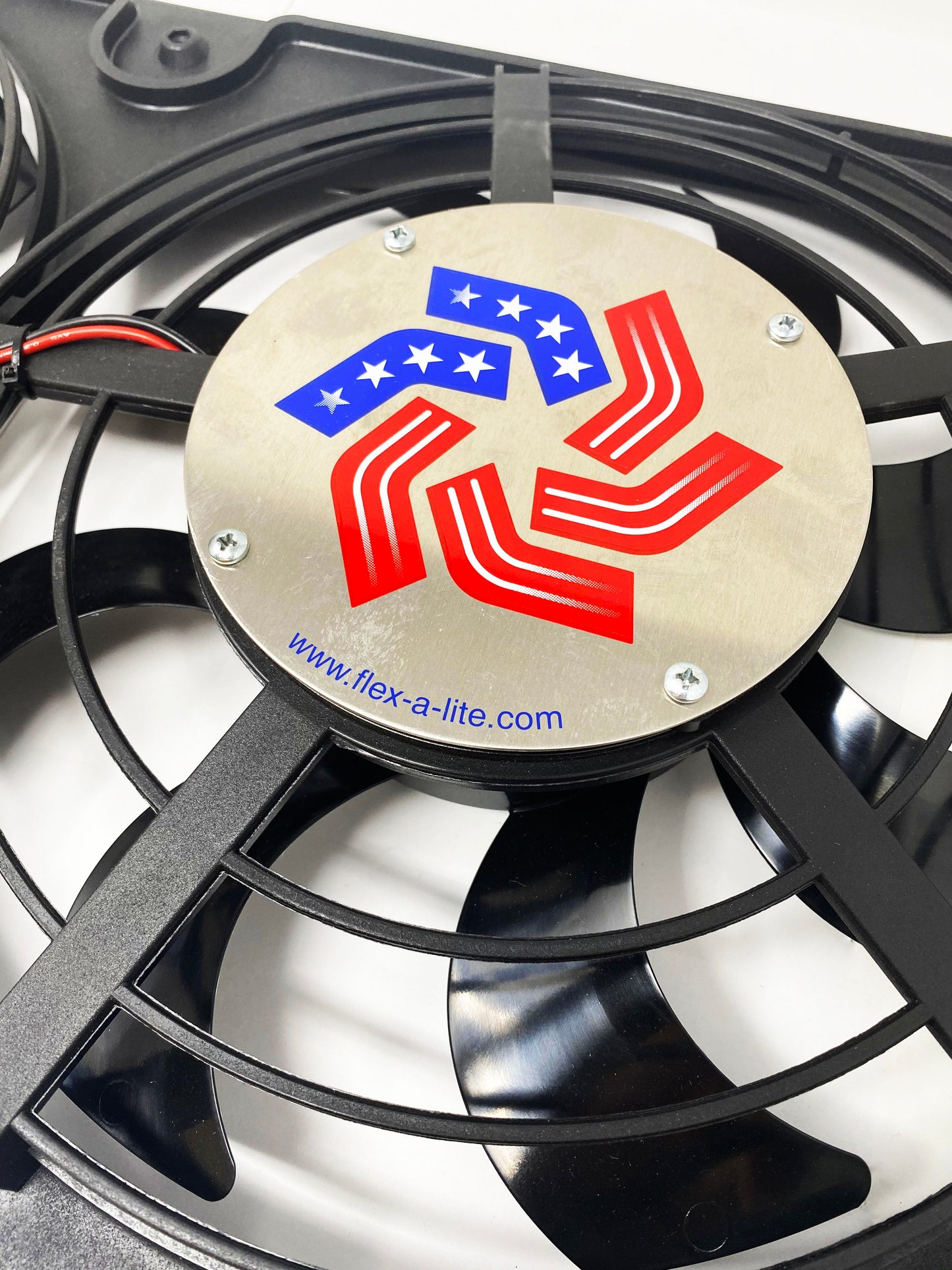 Flex-A-Lite Low-Profile S-Blade Electric Fan